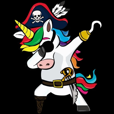 Junior's Design By Humans Dabbing Dance Pirate Unicorn Gifts Funny Halloween Costume Gift By Lukesstore T-Shirt 1 Junior's Design By Humans Dabbing Dance Pirate Unicorn Gifts Funny Halloween Costume Gift By Lukesstore T-Shirt