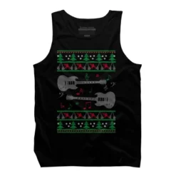 Men's Design By Humans Guitar Christmas By Sophialada Tank Top 8 Men's Design By Humans Guitar Christmas By Sophialada Tank Top -Design By Humans GUEST 397bf174 e9f3 4601 b521 3dd2cfb44037