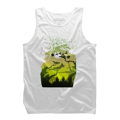 Men's Design By Humans Christmas Eve By Pilipsjanuarius Tank Top 6 Men's Design By Humans Christmas Eve By Pilipsjanuarius Tank Top - Image 6