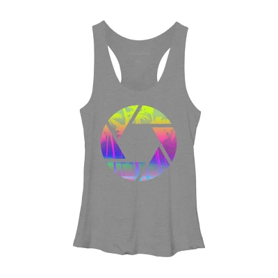 Women's Design By Humans Capture The Summer By Clingcling Racerback Tank Top 8 Women's Design By Humans Capture The Summer By Clingcling Racerback Tank Top - Image 8