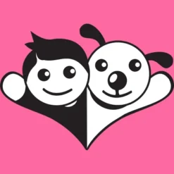 Women's Design By Humans Doggy Friend By Graphicganga Racerback Tank Top