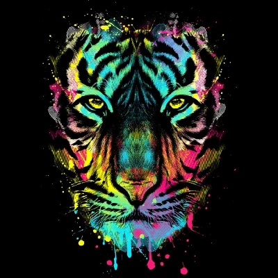 Junior's Design By Humans Hunting For Colors By Clingcling T-Shirt 1 Junior's Design By Humans Hunting For Colors By Clingcling T-Shirt