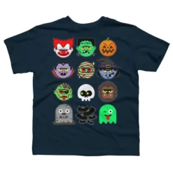 Boy's Design By Humans MONSTER FACES Halloween Emoji Shirt Skeleton Dracula Costume By Vomaria T-Shirt 11 Boy's Design By Humans MONSTER FACES Halloween Emoji Shirt Skeleton Dracula Costume By Vomaria T-Shirt -Design By Humans GUEST 3f6c2fc7 110b 4289 8882 4fa4dde902d8