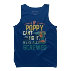 Men's Design By Humans If Poppy Can't Fix It We're All By Nathanhoang Tank Top -Design By Humans GUEST 40b25c96 b46b 4ce0 a5d4 a34e346962e5