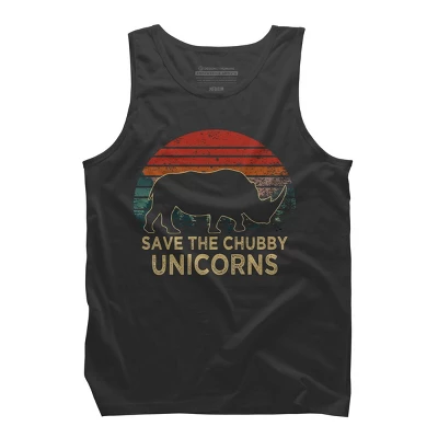 Men's Design By Humans Rhino By ZeusSE Tank Top 5 Men's Design By Humans Rhino By ZeusSE Tank Top - Image 5