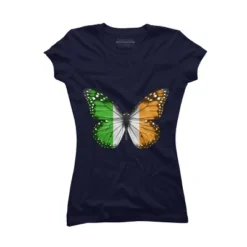 Junior's Design By Humans Butterfly Flag Of Ireland By GiftsIdeas T-Shirt 7 Junior's Design By Humans Butterfly Flag Of Ireland By GiftsIdeas T-Shirt -Design By Humans GUEST 44689e3b cb76 4837 9676 366ff9c9d29e