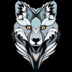 Junior's Design By Humans Little Polar Fox By Studiokauz T-Shirt