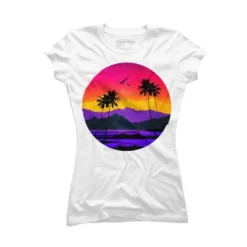 Junior's Design By Humans The Color Of Paradise By Clingcling T-Shirt -Design By Humans GUEST 46ece7cc a6da 4ae5 a712 993c50670965