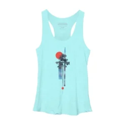 Women's Design By Humans Abstract Nature By Airiestudio Racerback Tank Top -Design By Humans GUEST 4849a3a1 3a42 4142 a0b3 d59c4a7cc8f7