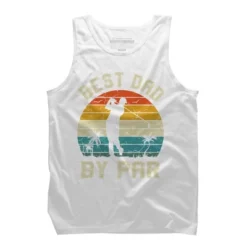 Men's Design By Humans Best Dad By Par Tropical Golf By Tank Top -Design By Humans GUEST 486c4fef 8565 4cd8 ac08 9625cb5cf221