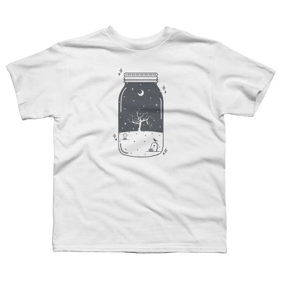 Boy's Design By Humans Halloween In A Jar By Roc21 T-Shirt 2 Boy's Design By Humans Halloween In A Jar By Roc21 T-Shirt - Image 2