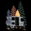 Men's Design By Humans Camping In Nature By NDTank Tank Top