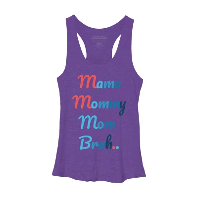 Women's Design By Humans Mother's Day Mama Mommy Mom Bruh By Prsfashion Racerback Tank Top 6 Women's Design By Humans Mother's Day Mama Mommy Mom Bruh By Prsfashion Racerback Tank Top - Image 6