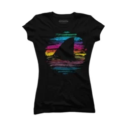 Junior's Design By Humans It's Shark Week Somewhere By BeanePod T-Shirt -Design By Humans GUEST 4e9e8751 f6f6 465d af49 ffadfe1b6a95