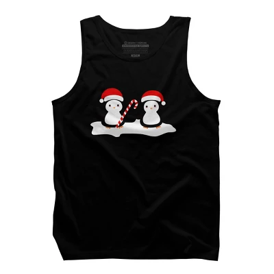 Men's Design By Humans Christmas Penguins Are So Cute By Happinessinatee Tank Top 4 Men's Design By Humans Christmas Penguins Are So Cute By Happinessinatee Tank Top - Image 4