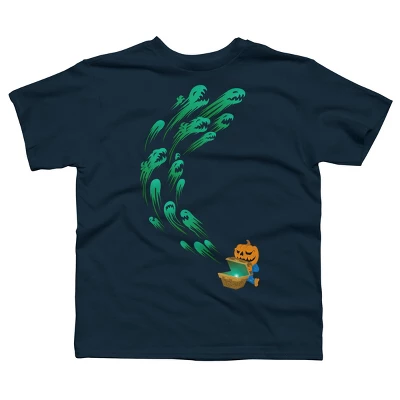 Boy's Design By Humans It's Time For Halloween By SINDAR T-Shirt 4 Boy's Design By Humans It's Time For Halloween By SINDAR T-Shirt - Image 4