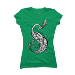 Junior's Design By Humans Beautiful Peacock. Decorative Illustration. By Katyau T-Shirt 10 Junior's Design By Humans Beautiful Peacock. Decorative Illustration. By Katyau T-Shirt -Design By Humans GUEST 536ff3f6 c251 4cb2 8ed8 ec641722c10f