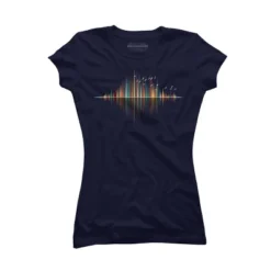 Junior's Design By Humans Nature's Music - Sound Wave By NomAdartStudio T-Shirt 14 Junior's Design By Humans Nature's Music - Sound Wave By NomAdartStudio T-Shirt -Design By Humans GUEST 553bcdfe 41b7 461e bf72 ff05552d4d39