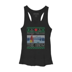 Women's Design By Humans Christmas Ice Fishing Through Snow Fishing Ugly Christmas Sweate By Pahari Racerback Tank Top 5 Women's Design By Humans Christmas Ice Fishing Through Snow Fishing Ugly Christmas Sweate By Pahari Racerback Tank Top -Design By Humans GUEST 55cf0226 9ca6 4f42 91ad 08276215af1c