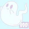 Boy's Design By Humans Boo Cute Ghost Halloween Cute Design By BoogieCreates T-Shirt