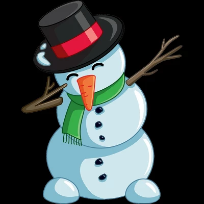 Junior's Design By Humans Christmas Dabbing Snowman By GiftsIdeas T-Shirt 1 Junior's Design By Humans Christmas Dabbing Snowman By GiftsIdeas T-Shirt