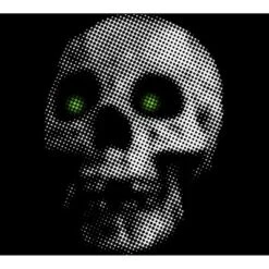 Boy's Design By Humans Giant Halloween Skull By Robotface T-Shirt