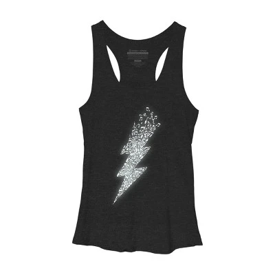 Women's Design By Humans Electro Music By Radiomode Racerback Tank Top 7 Women's Design By Humans Electro Music By Radiomode Racerback Tank Top - Image 7