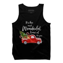 Men's Design By Humans It's The Most Wonderful Time Of The Year Christmas Shirt By TEEARTLAB Tank Top -Design By Humans GUEST 58ea29ca dad3 42f3 8b7c 6b8638cc12c7