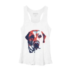 Women's Design By Humans Patriotic Labrador By Rmbuckeye Racerback Tank Top -Design By Humans GUEST 5cc5fd66 3103 439e 9746 9be5c990b232