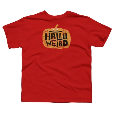 Boy's Design By Humans Halloween Halloweird By Spindriftdesigns T-Shirt 3 Boy's Design By Humans Halloween Halloweird By Spindriftdesigns T-Shirt - Image 3