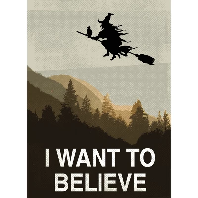 Women's Design By Humans Halloween: I Want To Believe By RedCowTees Racerback Tank Top 1 Women's Design By Humans Halloween: I Want To Believe By RedCowTees Racerback Tank Top