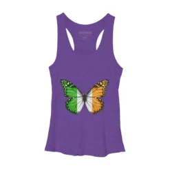 Women's Design By Humans Butterfly Flag Of Ireland By GiftsIdeas Racerback Tank Top 5 Women's Design By Humans Butterfly Flag Of Ireland By GiftsIdeas Racerback Tank Top -Design By Humans GUEST 62be9205 d398 4346 a39f b2f68c90d97f