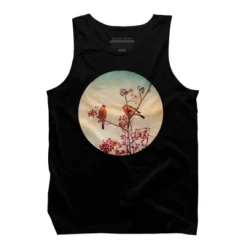 Men's Design By Humans Bullfinch Eat Rowan By AnnArtshock Tank Top -Design By Humans GUEST 63de5893 fb14 4328 b854 c5fea7c47fd7