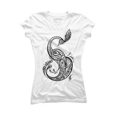 Junior's Design By Humans Beautiful Peacock. Decorative Illustration. By Katyau T-Shirt 6 Junior's Design By Humans Beautiful Peacock. Decorative Illustration. By Katyau T-Shirt - Image 6