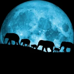 Men's Design By Humans United Together - Elephants By Maryedenoa Tank Top