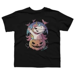 Boy's Design By Humans Spooky Unicorn Funny Cute Magic Halloween By EduEly T-Shirt 9 Boy's Design By Humans Spooky Unicorn Funny Cute Magic Halloween By EduEly T-Shirt -Design By Humans GUEST 693333f3 2e85 4844 86ec 54071e2ccf36