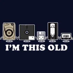 Junior's Design By Humans I'm This Old By KaratePanda T-Shirt