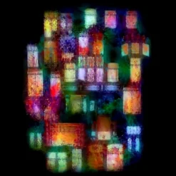 Men's Design By Humans Window Art By Hkartist Tank Top