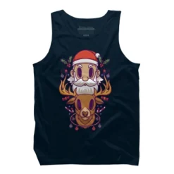 Men's Design By Humans Santa And The Reindeer By PentoolKnight Tank Top 10 Men's Design By Humans Santa And The Reindeer By PentoolKnight Tank Top -Design By Humans GUEST 6ba27448 95e7 4062 8932 98a878754641