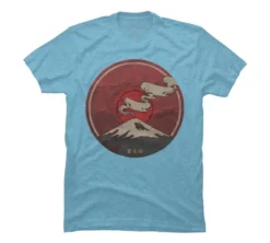 Men's Design By Humans Fuji By Againstbound T-Shirt -Design By Humans GUEST 6c4a16dd c689 4c1c 9c6f 1897a53d2253