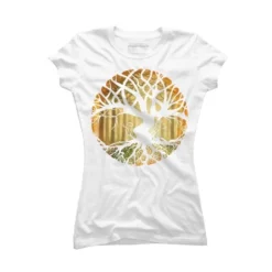 Junior's Design By Humans Druid Tree By EVA3 T-Shirt -Design By Humans GUEST 6d343c64 658e 4d9f 8d6e 9412e1d5cc59