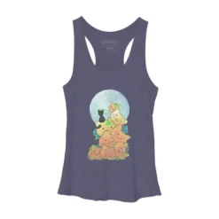Women's Design By Humans Cat Pumpkin Pile By AwkwardDragon Racerback Tank Top -Design By Humans GUEST 71a8332f 56d0 423a 9b6c df3affc2c572