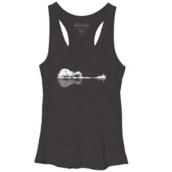 Women's Design By Humans Nature Guitar By Maryedenoa Racerback Tank Top -Design By Humans GUEST 731d6d6e bc00 4148 8a18 e1c9e4fad491