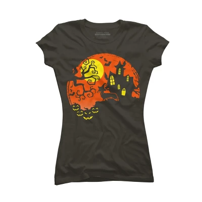 Junior's Design By Humans Funny Dachshund Dog Lovers Gifts Halloween Party Costume Gift By Lukesstore T-Shirt 5 Junior's Design By Humans Funny Dachshund Dog Lovers Gifts Halloween Party Costume Gift By Lukesstore T-Shirt - Image 5