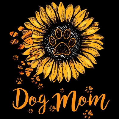 Men's Design By Humans Mother's Day Dog Mom Sunflower Paw By Dodorindesign Tank Top 1 Men's Design By Humans Mother's Day Dog Mom Sunflower Paw By Dodorindesign Tank Top