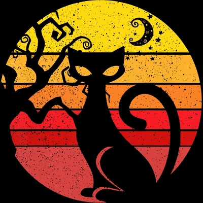 Men's Design By Humans Black Cat Halloween Costume Scary Vintage Cats By TaiHan Tank Top 1 Men's Design By Humans Black Cat Halloween Costume Scary Vintage Cats By TaiHan Tank Top