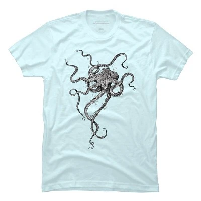 Men's Design By Humans Octopus By TAOJB T-Shirt 5 Men's Design By Humans Octopus By TAOJB T-Shirt - Image 5