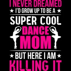 Men's Design By Humans Mother's Day Super Cool Dance Mom By OlaFami Tank Top