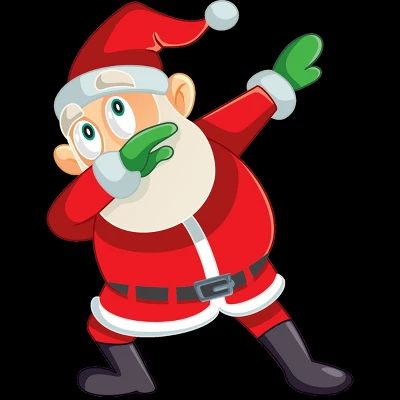 Men's Design By Humans Christmas Dabbing Santa Claus By GiftsIdeas Tank Top 1 Men's Design By Humans Christmas Dabbing Santa Claus By GiftsIdeas Tank Top