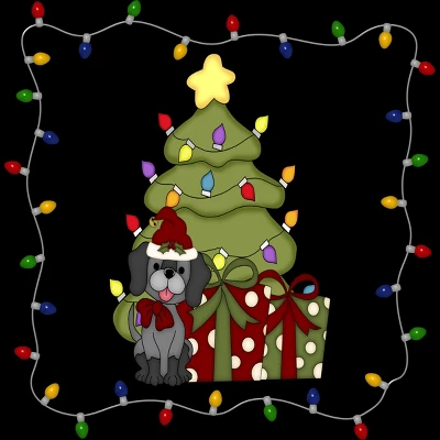 Women's Design By Humans Christmas For Puppy By Realdealclipart Racerback Tank Top 1 Women's Design By Humans Christmas For Puppy By Realdealclipart Racerback Tank Top